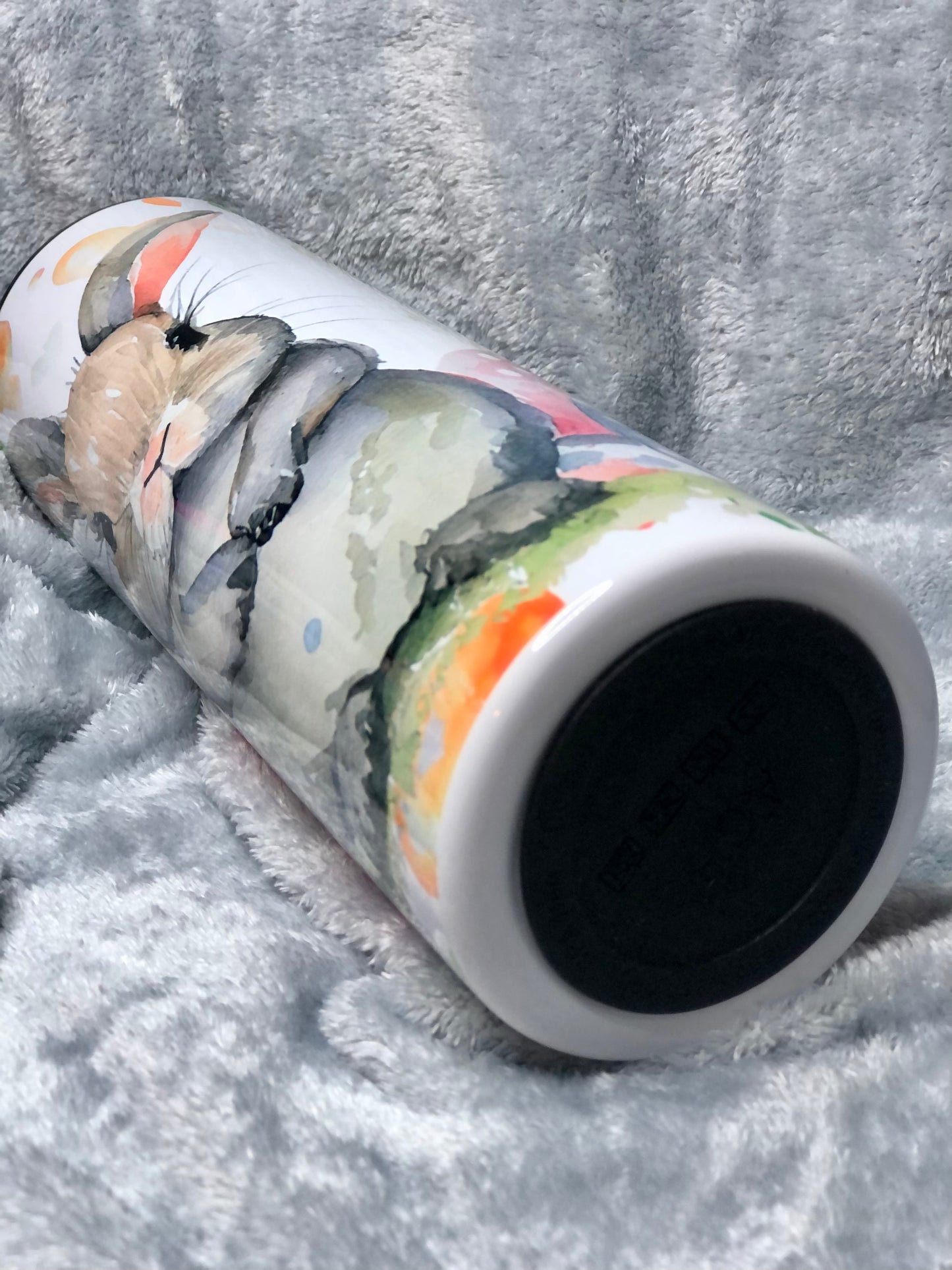 Easter Bunny Watercolor 20oz Tumbler