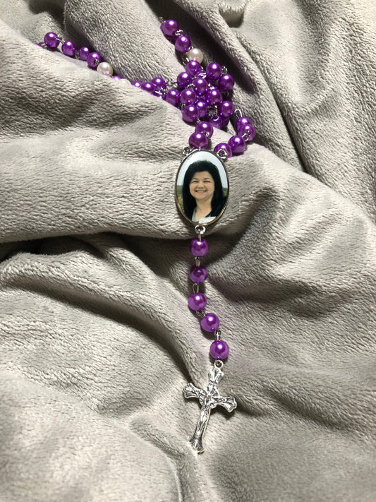 Personalized Photo Rosary
